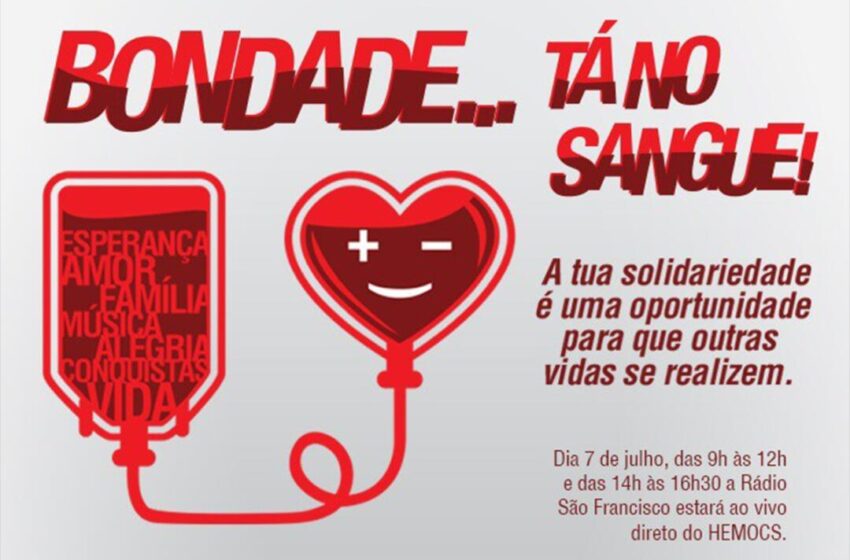  Sindiserv participa da 3ª edição da campanha de doação “A bondade tá no Sangue”