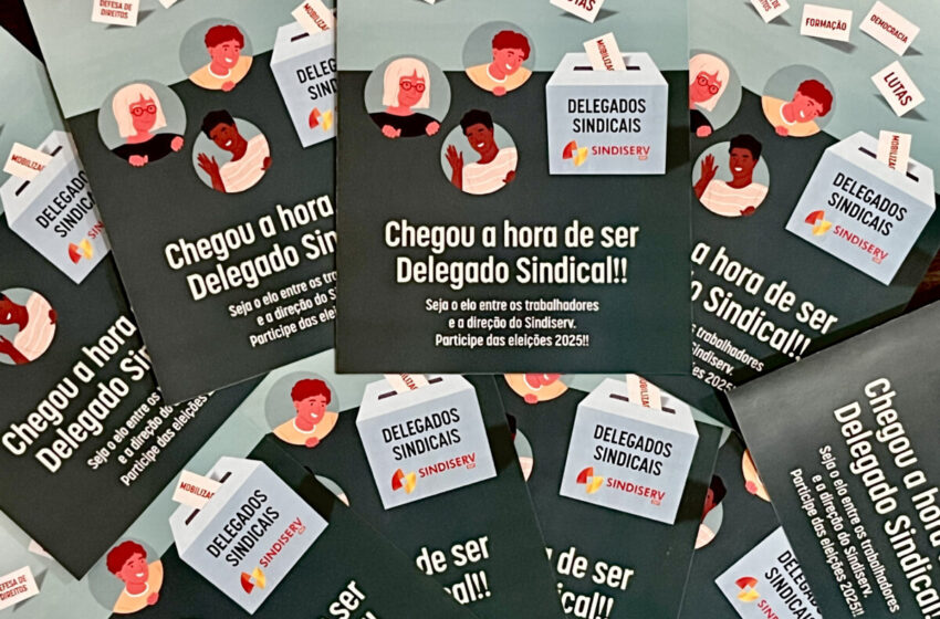  Sindiserv abre inscrições para delegado sindical